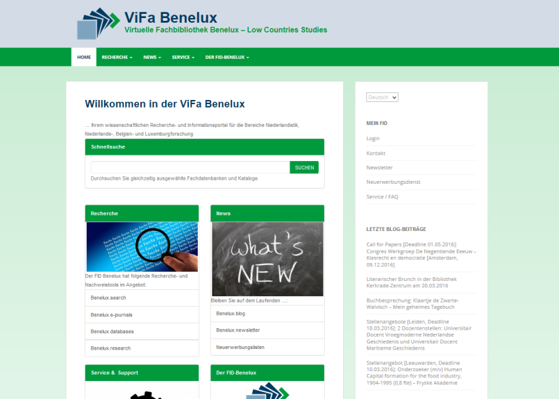 Screenshot Prototyp ViFa Benelux