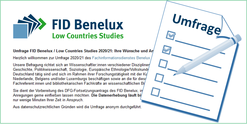 Grafik FID Benelux-Umfrage