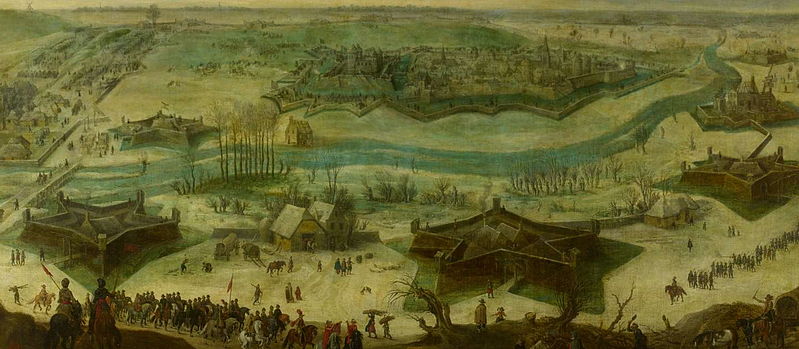 Peter Snayers/Sebastiaen Vrancx: "Belagerung von Jülich (1621–1622)", ca. 1635, Öl auf Leinwand, Rijksmuseum Amsterdam (Inv. Nr. SK-A-857)