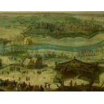 Pieter Snayers/Sebastiaen Vrancx: "Belagerung von Jülich (1621–1622)", ca. 1635, Öl auf Leinwand, Rijksmuseum Amsterdam (Inv. Nr. SK-A-857)