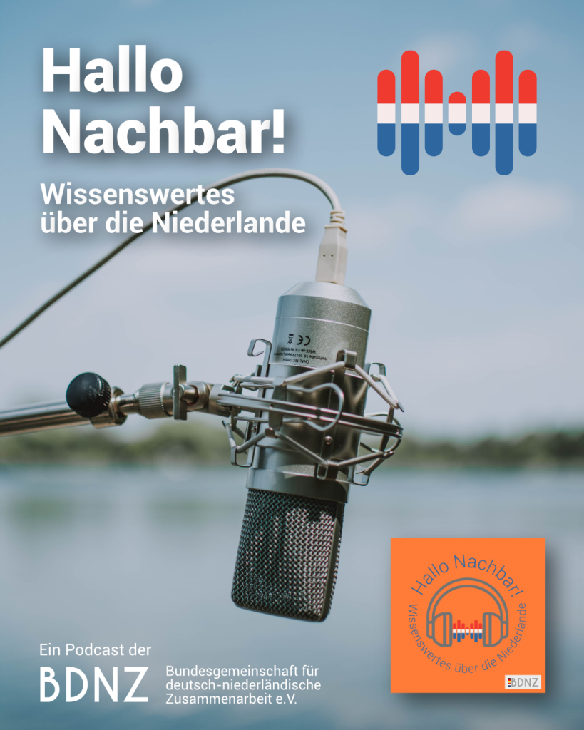 Plakat Podcast „Hallo Nachbar!“