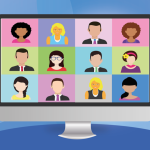 Symbolbild Videokonferenz