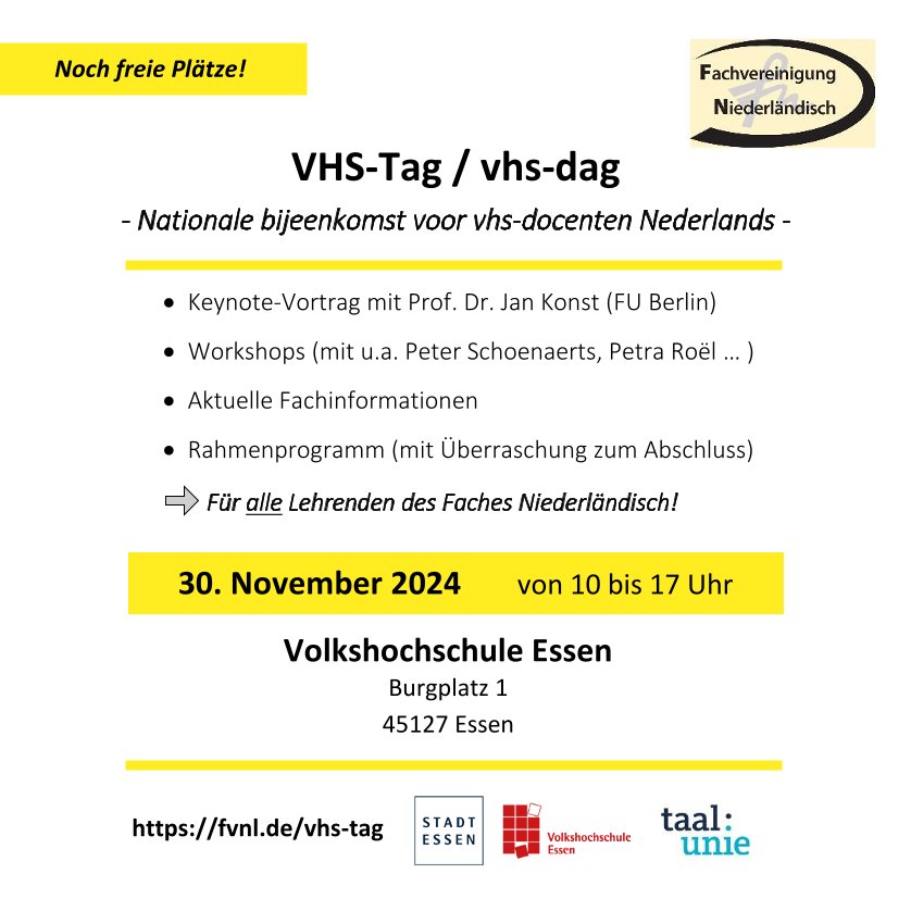 Einladung VHS-Tag